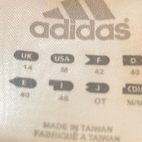 Women's Trefoil Adidas Track Pants Black with white stripes Size Medium - Picture 6 of 6